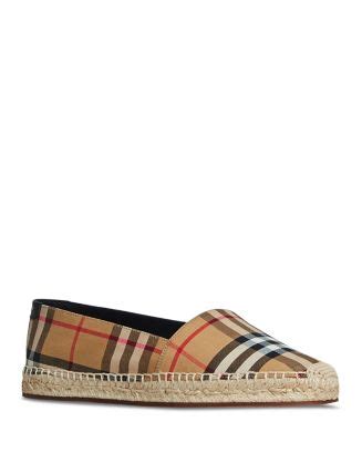 burberry hodgeson floral espadrille flats|Women's Hodgeson House Check Espadrille Flats.